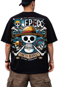 Oversize One Piece Anime Printed Men T-Shirt