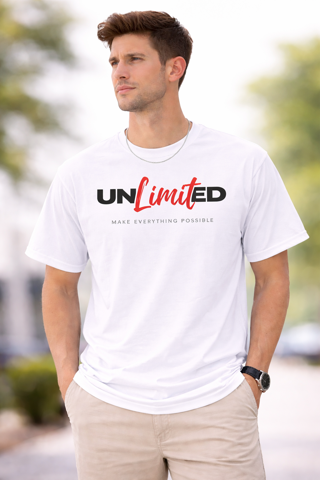 Men Regular Fit Pure Cotton T-Shirt for Daily Wear