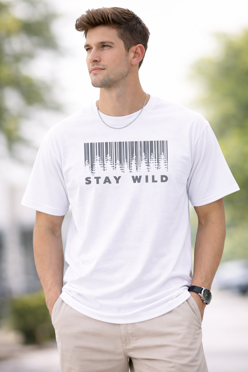 Men Regular Pure Cotton T-Shirt