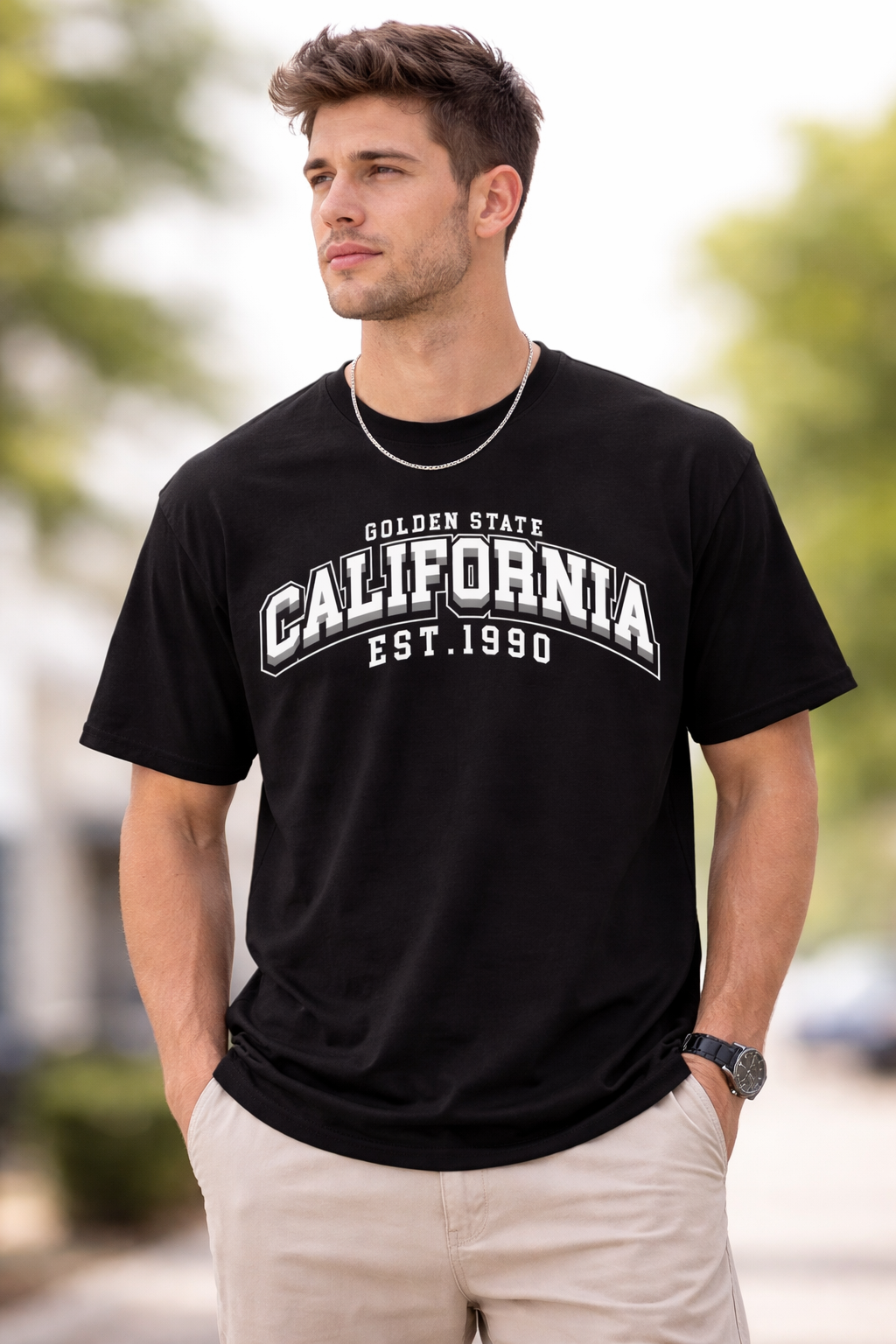 Regular Casual Wear Men's Cotton T-Shirt
